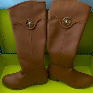 Grand New Leather Boot .  Size 10 .